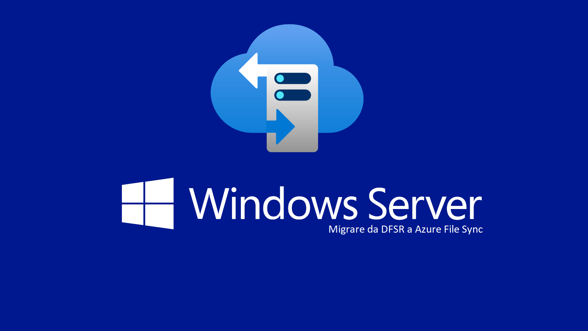 Sostituire DFS Replication con Azure File Sync: dalla replica locale di Sostituire DFS Replication con Azure File Sync: dalla replica locale di