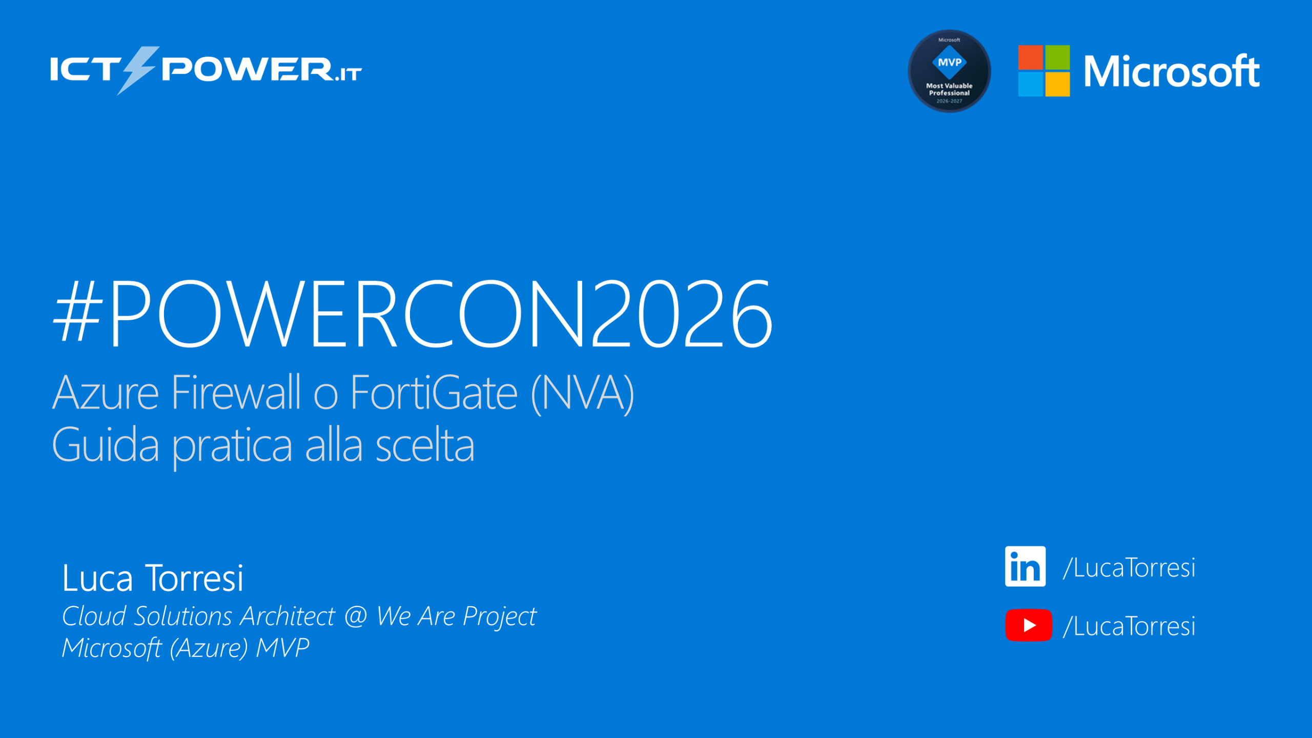 Azure Firewall o FortiGate (NVA)? Overview e guida alla scelta | Luca Torresi – Microsoft MVP